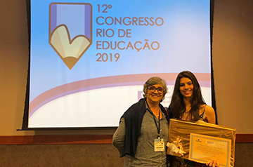 Aluna vence concurso de redação