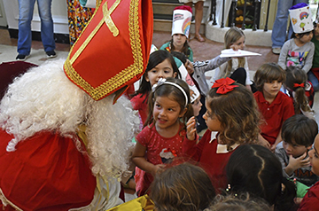 Kindergarten feiert den Nikolaustag